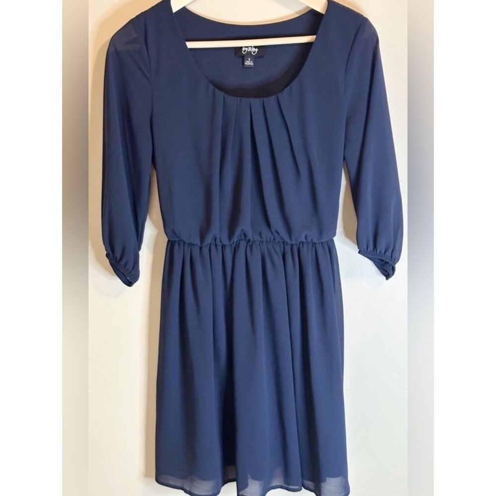 Unbranded Women's Navy and Blue Dress